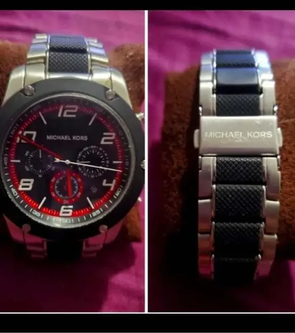 Michael Kors Caine Chronograph Men's Black Dial Watch MK8474 - Picture 4 of 5